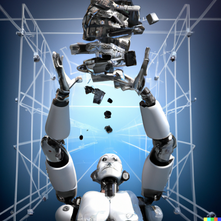 Inteligencia artificial creando y transformando ideas